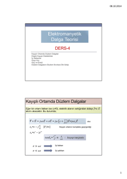 Elektromanyetik Dalga Teorisi