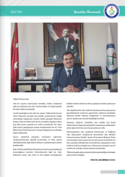 Ş&Uuml; B&uuml;lteni - Şırnak &Uuml;niversitesi