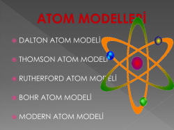 Rutherford atom modeli