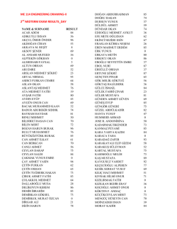 ME 114 ENGINEERING DRAWING
