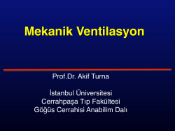 Mekanik Ventilasyon.key