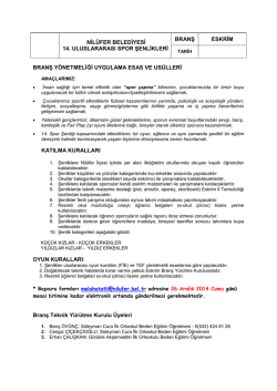 Eskrim - Nilüfer Belediyesi