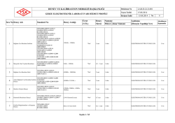 Gebze Elektroteknik Laboratuvarı Hizmet Profili