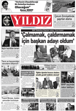 G&uuml;nl&uuml;k Gazetenin Tamamını Okumak İ&ccedil;in TIKLAYIN