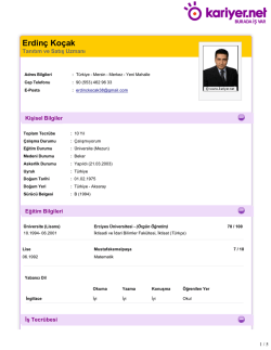 Erdin&ccedil; Ko&ccedil;ak