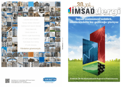 İnşaat malzemesi sektörü, sürdürülebilir bir geleceğe yürüyor