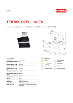 110.0260.660 Teknik &Ouml;zellikler