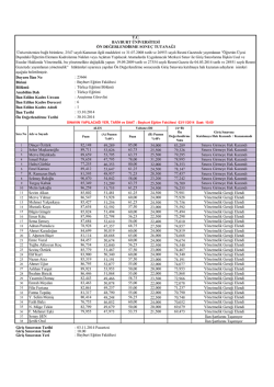23666 - Bayburt Üniversitesi