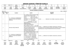 17 eylül 2014 tarihinde yapılan yönetim kurulu