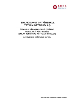 Başakşehir Hoşdere 21 adet Parsel