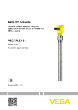 Kullanim Kilavuzu VEGAFLEX 81