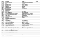 Bahar dersler - Endüstri Mühendisliği Bölümü | Anadolu