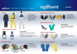 İş G&uuml;venliği Broş&uuml;r&uuml;