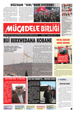 Mizanpaj 1 - M&uuml;cadele Birliği