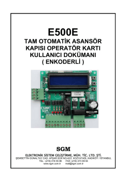 ( enkoderli ) sgm