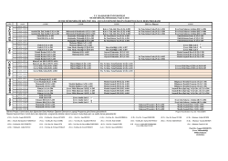 2014-2015 Eğitim-&Ouml;ğretim Yılı G&uuml;z D&ouml;nemi ders programı