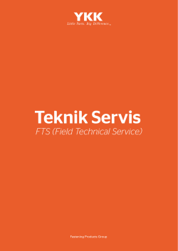 Teknik Servis - Sefa Fermuar