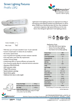 Prolific LSR2 datasheet eng