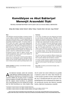 PDF İndir - T&uuml;rkiye Aile Hekimliği Dergisi