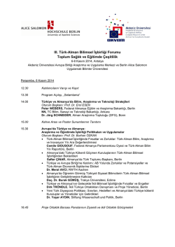 Program - Alice Salomon Hochschule Berlin