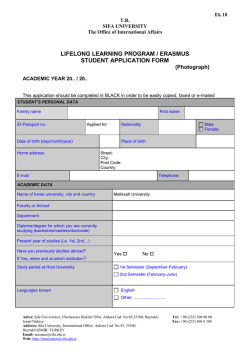 Application Form - TR