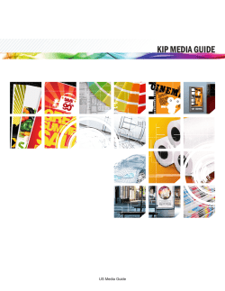 KIP MEDIA GUIDE