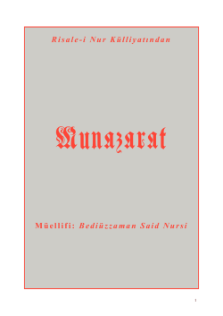 19-Münazarat