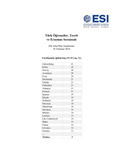 Türk Öğrenciler, Tecrit ve Erasmus Sorunsalı