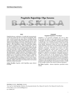 Dosya Y&uuml;kle - T&uuml;rk Psikiyatri Dergisi