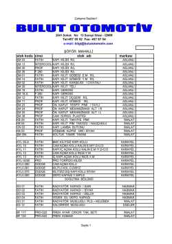 Ş&ouml;f&ouml;r Mahalli 2 - Bulut Otomotiv