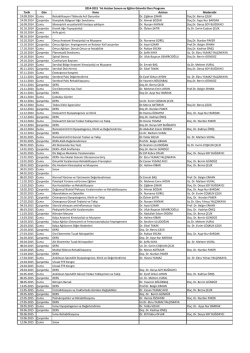 Programa Ulaşmak İ&ccedil;in L&uuml;tfen Tıklayınız