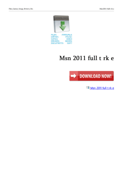 Msn 2011 full t rk e