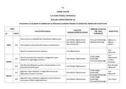 T.C. EDİRNE VALİLİĞİ K.A.ALPER YAZOĞLU ORTAOKULU