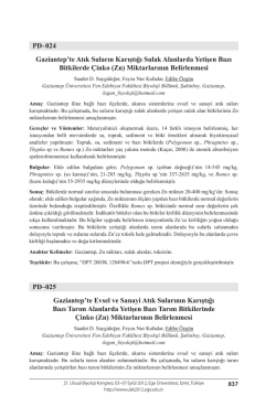 Zn - Biyoloji Kongreleri