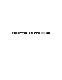 Public Private Partnership Projects