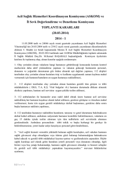 Askom Toplantı Kararlarını G&ouml;rmek İ&ccedil;in Tıklayınız.