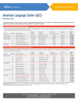 American Language Center (ALC)
