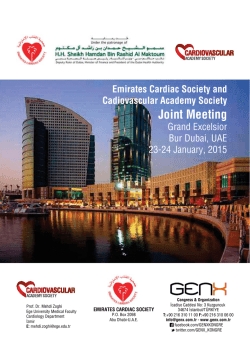 Joint Meeting - Kardiyovask&uuml;ler Akademi Derneği