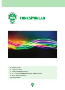 FONKSİYONLAR