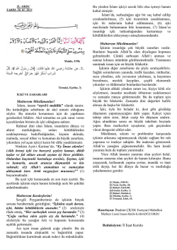 İçki ve Zararları