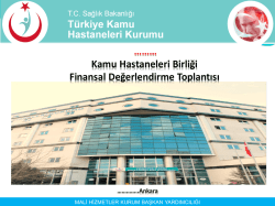 A&ccedil; - T&uuml;rkiye Kamu Hastaneleri Kurumu