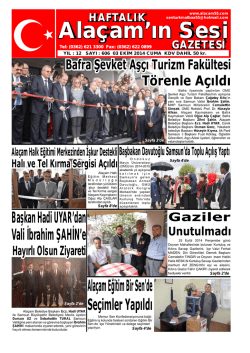 03 Ekim 2014 Sayı : 606