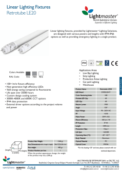 Retrotube LE20 datasheet eng