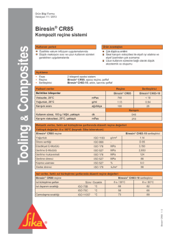 Biresin&reg; CR85