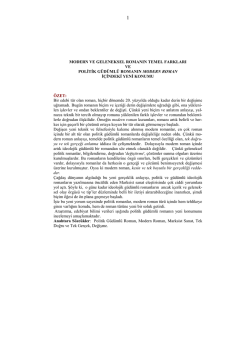 İndir (PDF, 330KB) - Prof. Dr. Sabri Eyig&uuml;n Germanist / Sosyolog