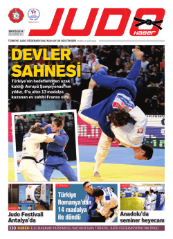 haber - T&uuml;rkiye Judo Federasyonu