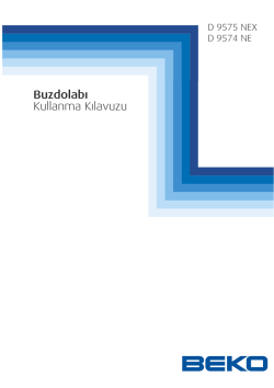 Buzdolabı Kullanma Kılavuzu