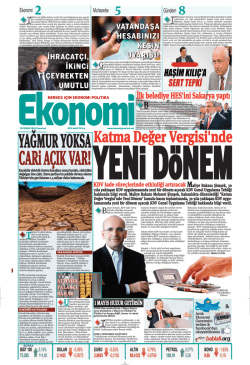 2014 - Ekonomi Gazetesi