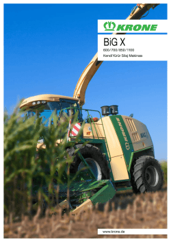 BiG X KATALOG - SKALA | KRONE GmbH