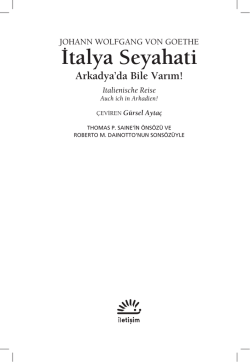İtalya Seyahati